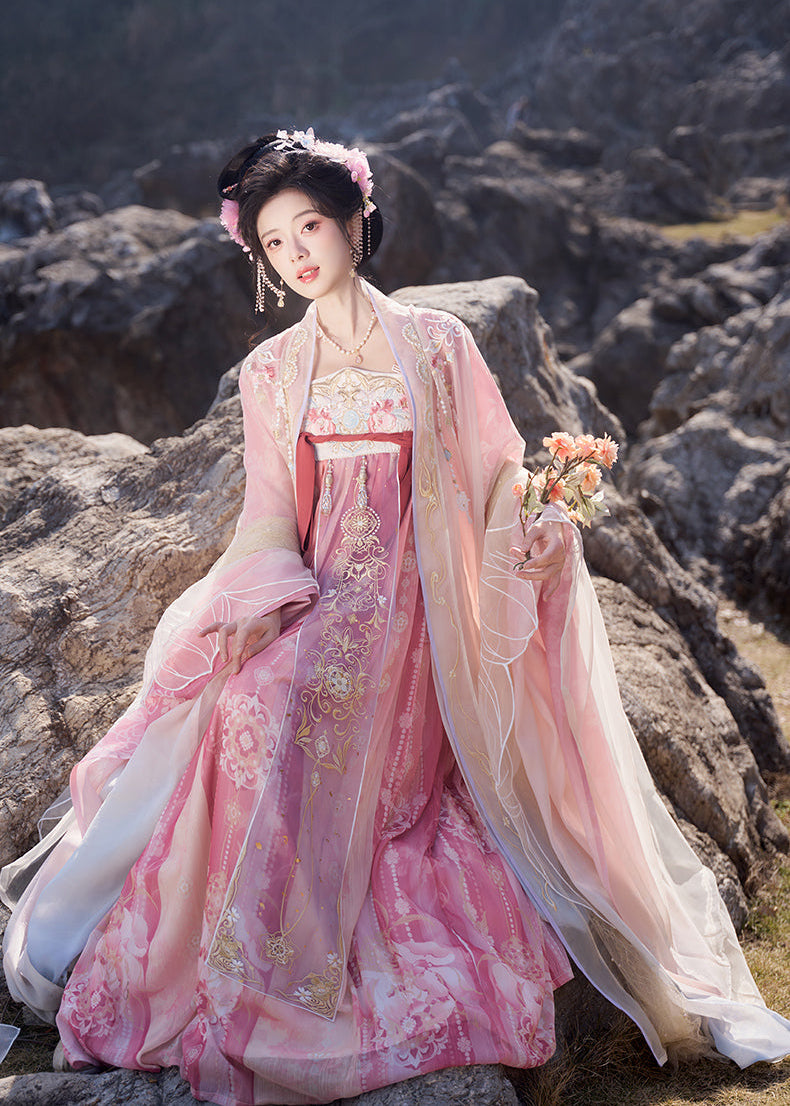 Jade Pearl | 4-Piece Hanfu (白玉宝珠)