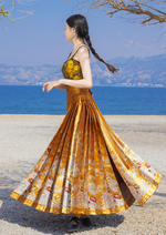Gilding | 2-Pieces Modern MaMian Skirt Set (鎏金)