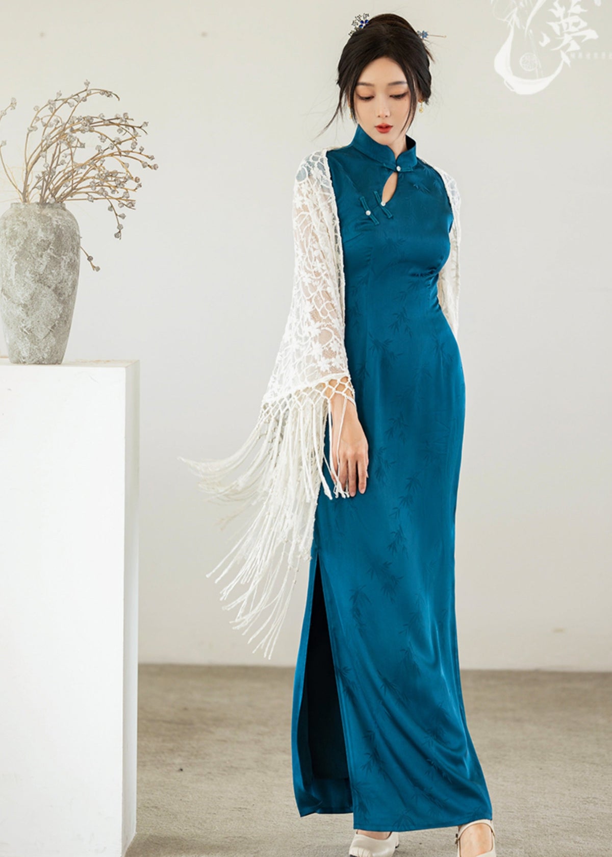 Indigo | Modern Qipao Dress (青黛)