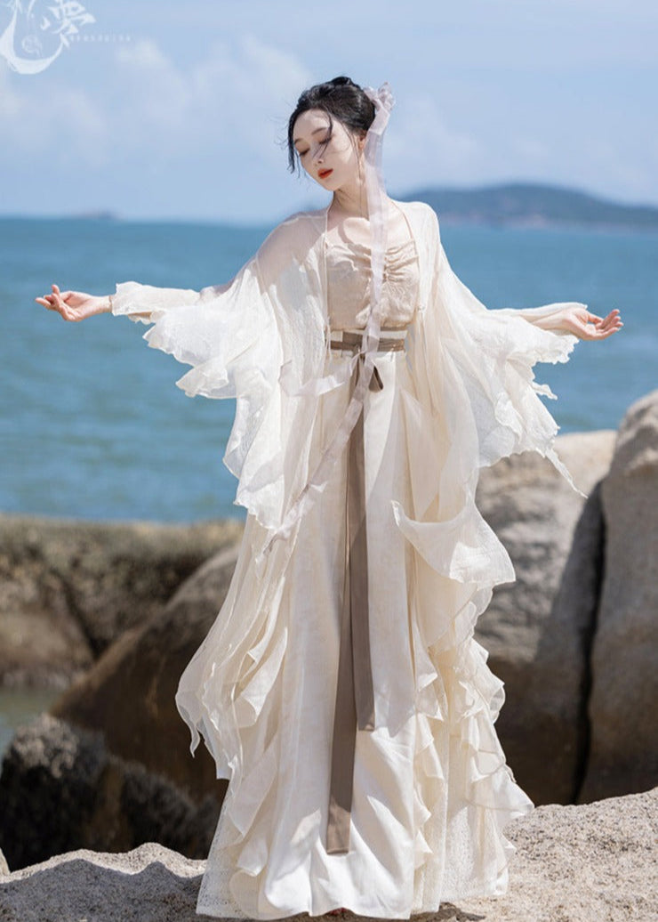 Agarwood | Modern 3-Pieces Hanfu Set (沉香)