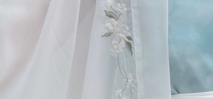 Azure Pigment | 4-Pieces Hanfu Set (青黛)