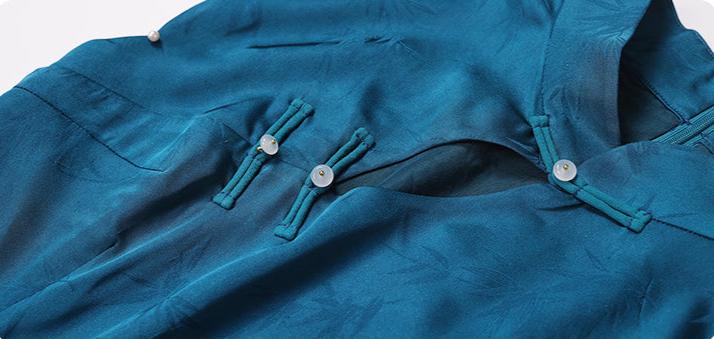 Indigo | Modern Qipao Dress (青黛)