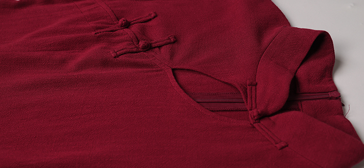 Scarlet | Modern 2-Pieces Qipao Dress (绯色)