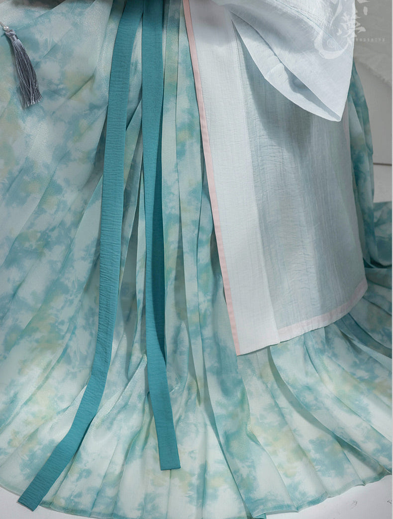 Gracia del loto | Hanfu de 4 piezas (荷花娇)