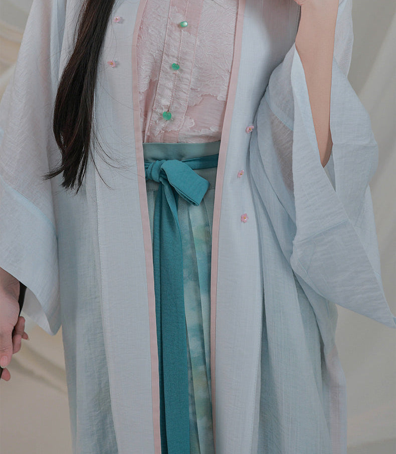 Gracia del loto | Hanfu de 4 piezas (荷花娇)