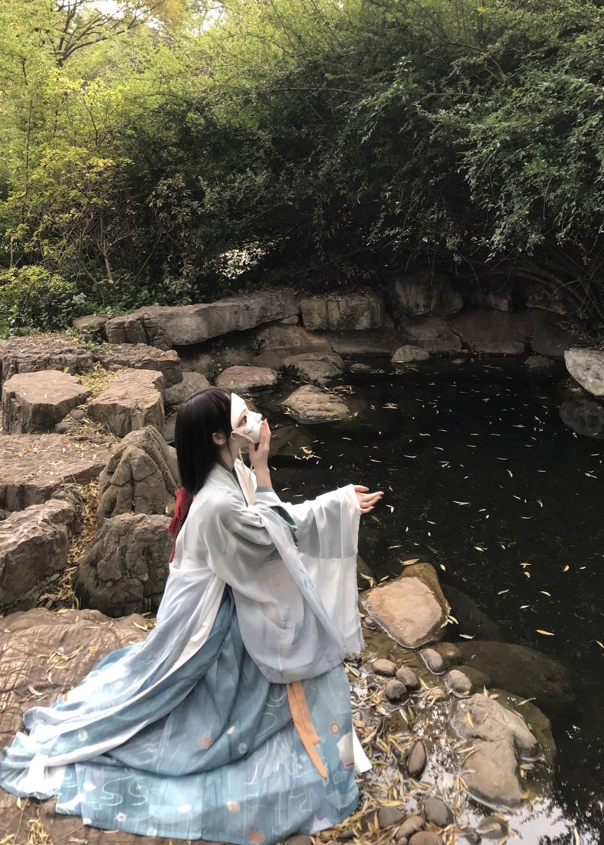 Céfiro blanco | Hanfu de 3 piezas más (白泽)