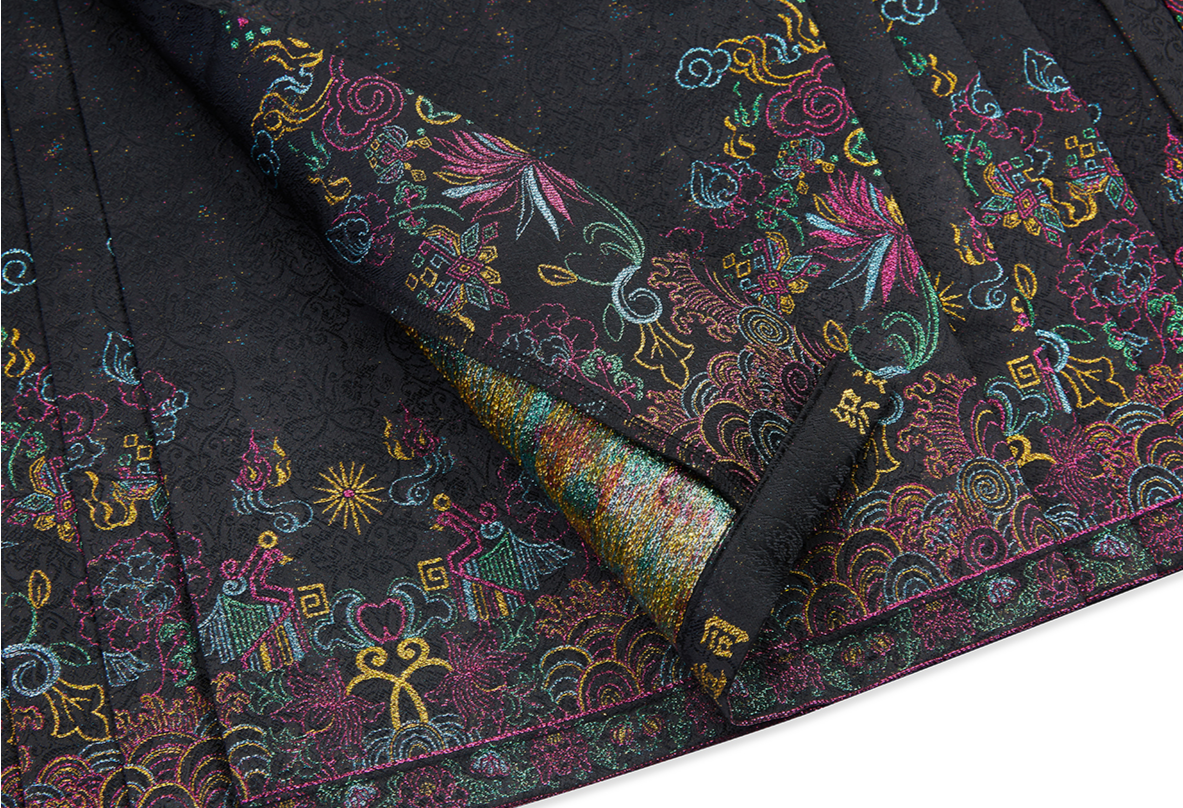 Neon | Modern 3-Pieces Ma Mian Skirt Set (霓虹)