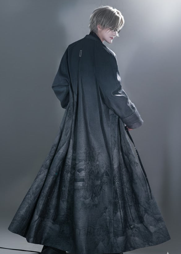 Snow Moutains | Modern Unisex Coat And Scarf (江山覆雪)