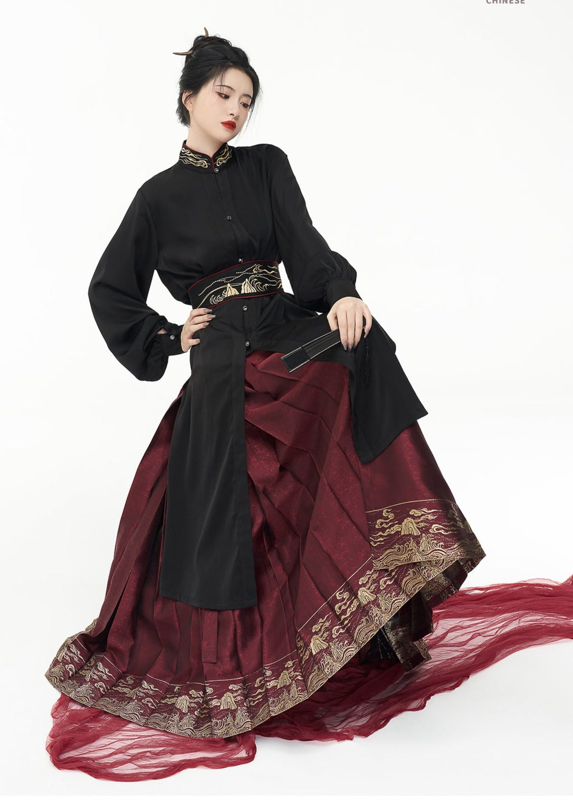 Dawn | Modern 3-pieces Hanfu Set (破晓)