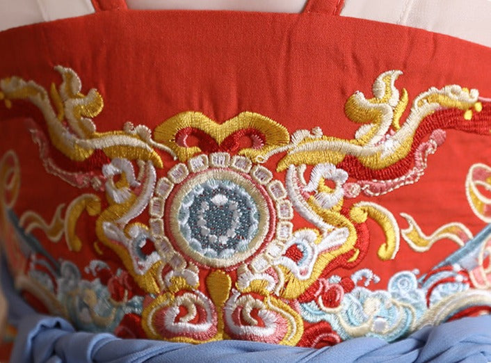 Mountain & Sea | Kid Orange Dress (山海平)