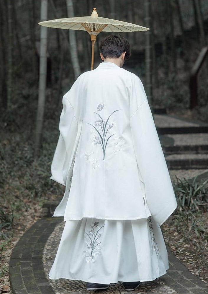 Breeze | White Men's Hanfu (清风)