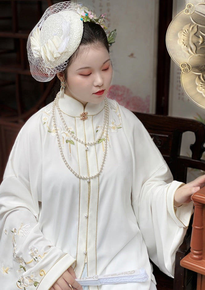 Good Fortune | 3 Colors Plus Hanfu Shirt (百果纳福)