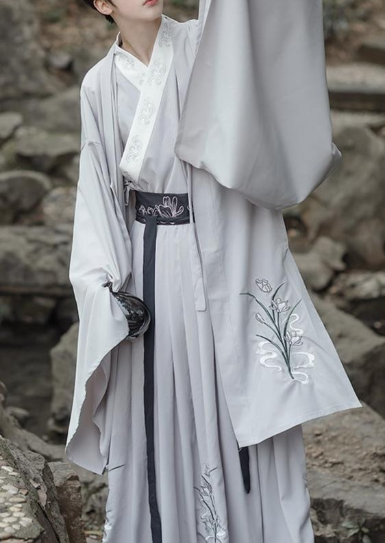 Breeze | Gray Men's Hanfu (清风)