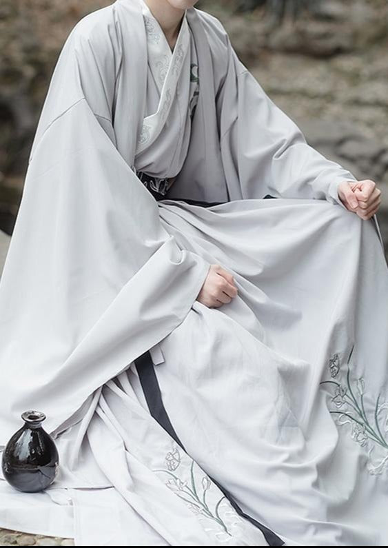 Breeze | Gray Men's Hanfu (清风)
