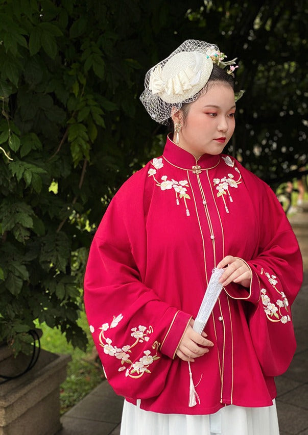 Good Fortune | 3 Colors Plus Hanfu Shirt (百果纳福)
