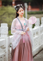 Flora Goddess | Pink Hanfu Dress (花神赋)