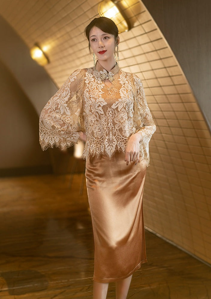 Chinese Dress, Silk Qipao, Cheongsam