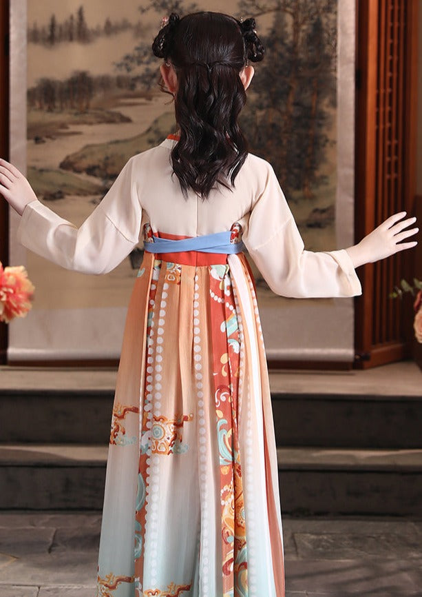 Mountain & Sea | Kid Orange Dress (山海平)