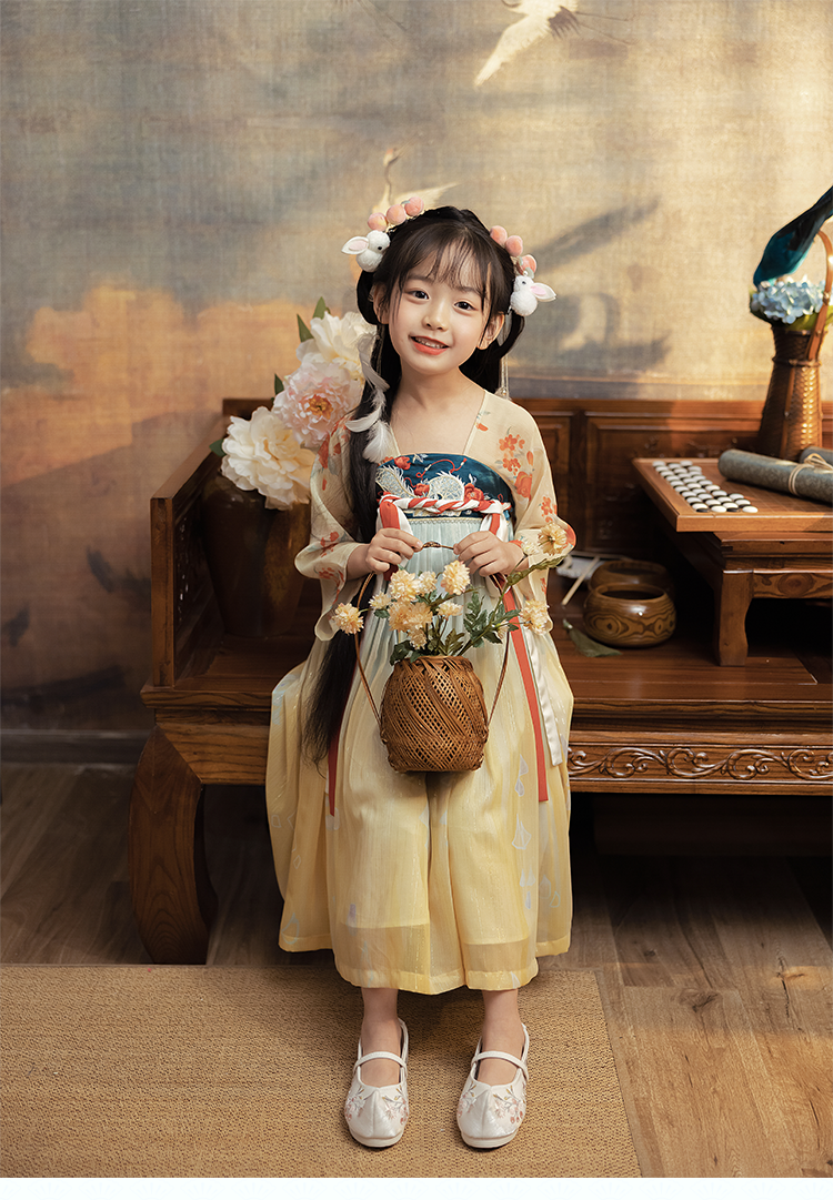 Tang Long Nv | Kid Hanfu Dress (长命缕·龙女)