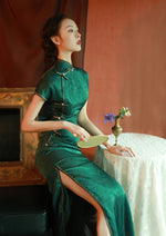 Meiling | Jasper Qipao Dress (MeilGrn01)