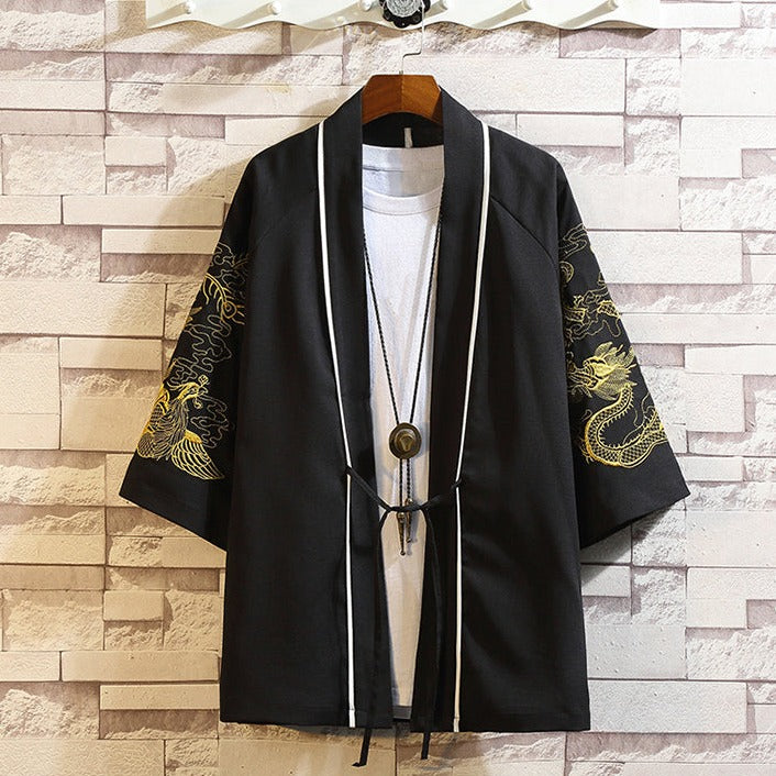 Muci | Dragon Uni-Sex Asian Robe / Kimono (暮词)
