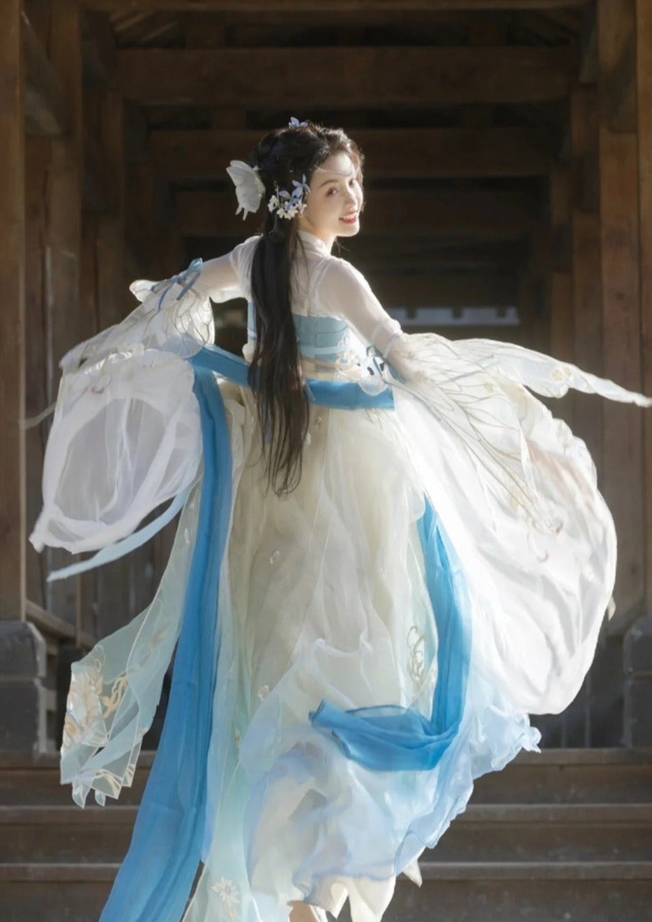 Butterfly Dream | 1 Pc Feather Butterfly Hairclips (蝴蝶梦)