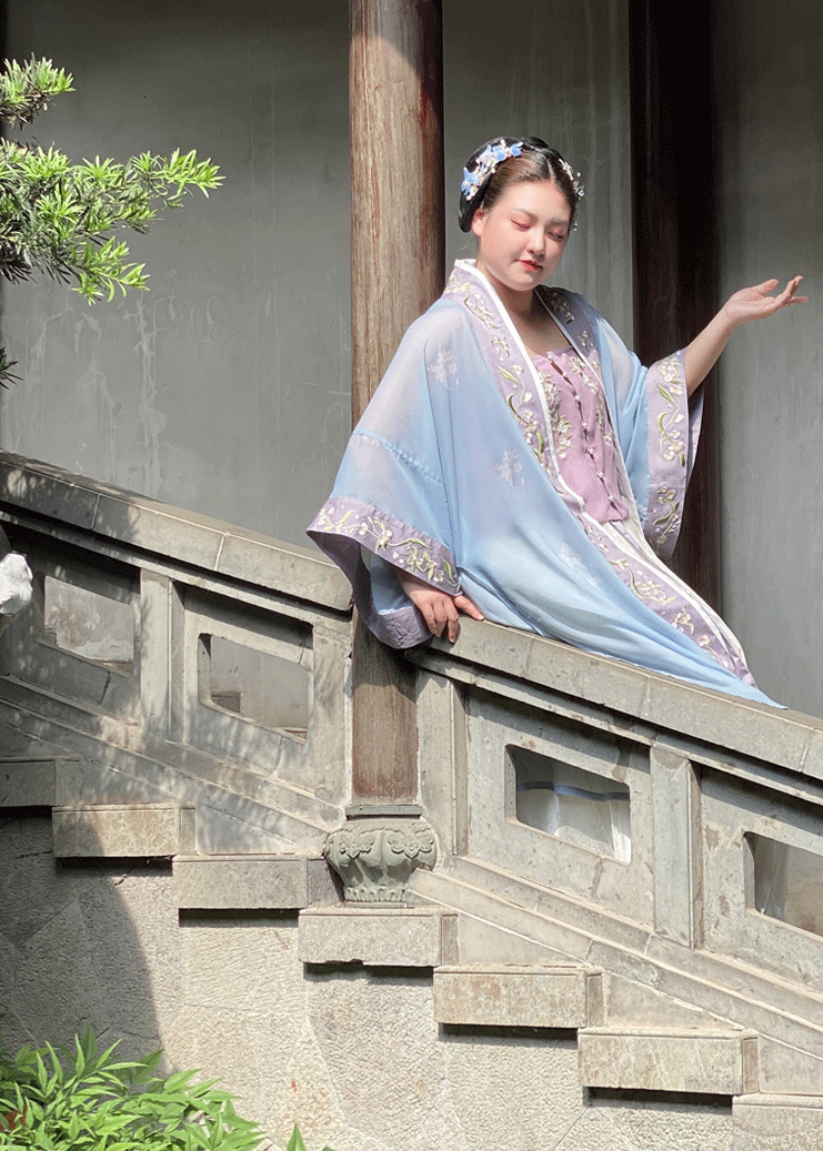 Dream Back | Purple Plus Hanfu Dress (梦初回)