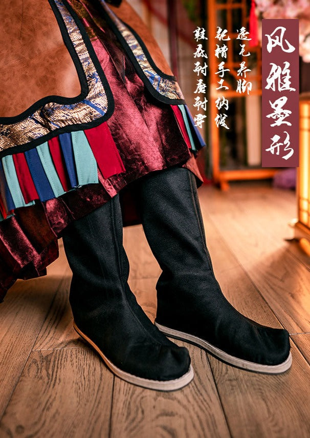 Ming Boots | Uni-Sex Hanfu Boots (明朝官靴）