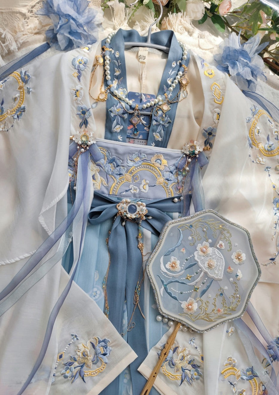 Dream of China | Tang Blue Hanfu () NewMoonDance Dream of China | Tang Blue Hanfu () NewMoonDance