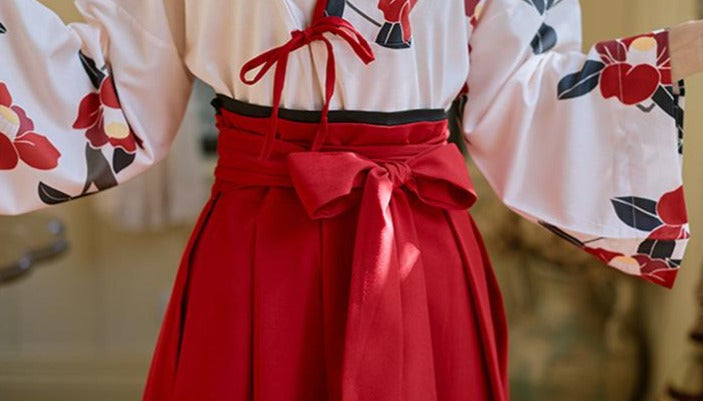 Camellia | Modern Black Short Dress (夏日校服)