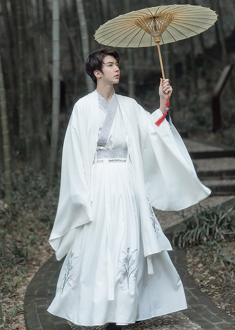 Breeze | White Men's Hanfu (清风)