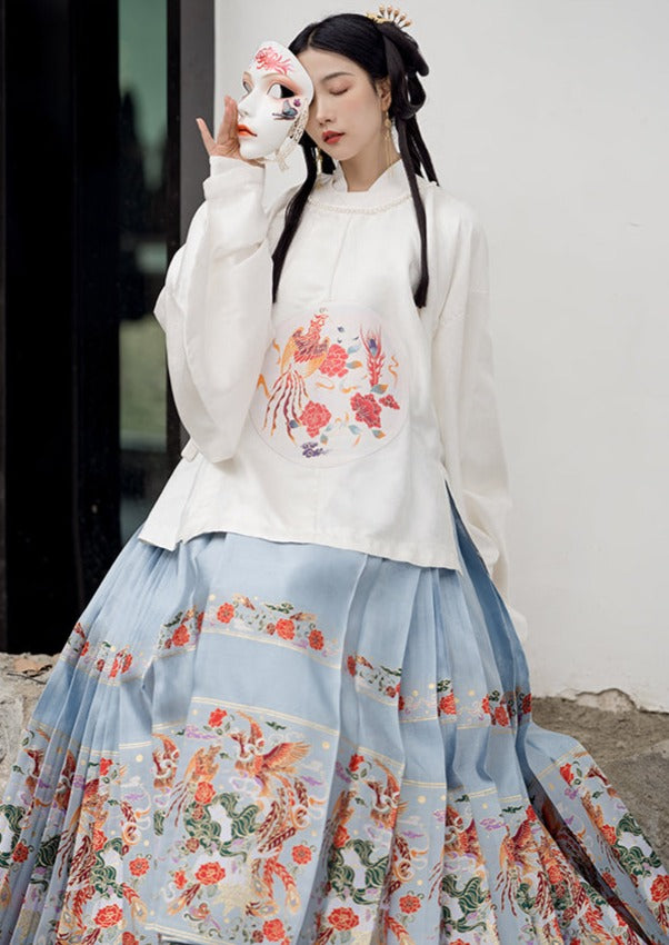 Half Cosmo | Ming Hanfu Shirt (半面妆)