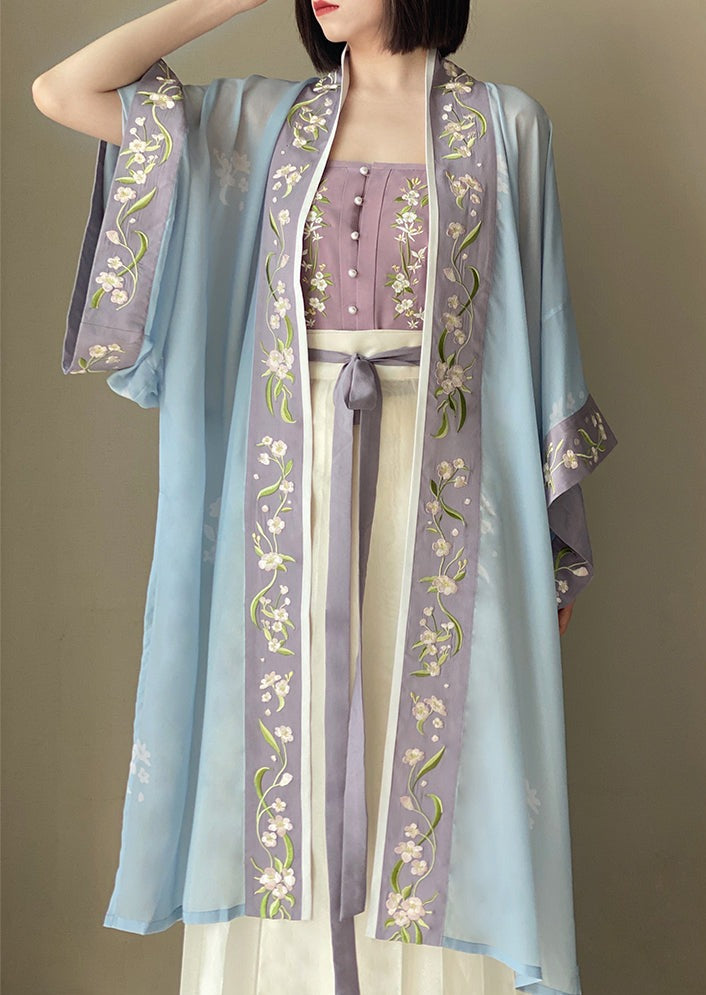 Dream Back | Purple Plus Hanfu Dress (梦初回)