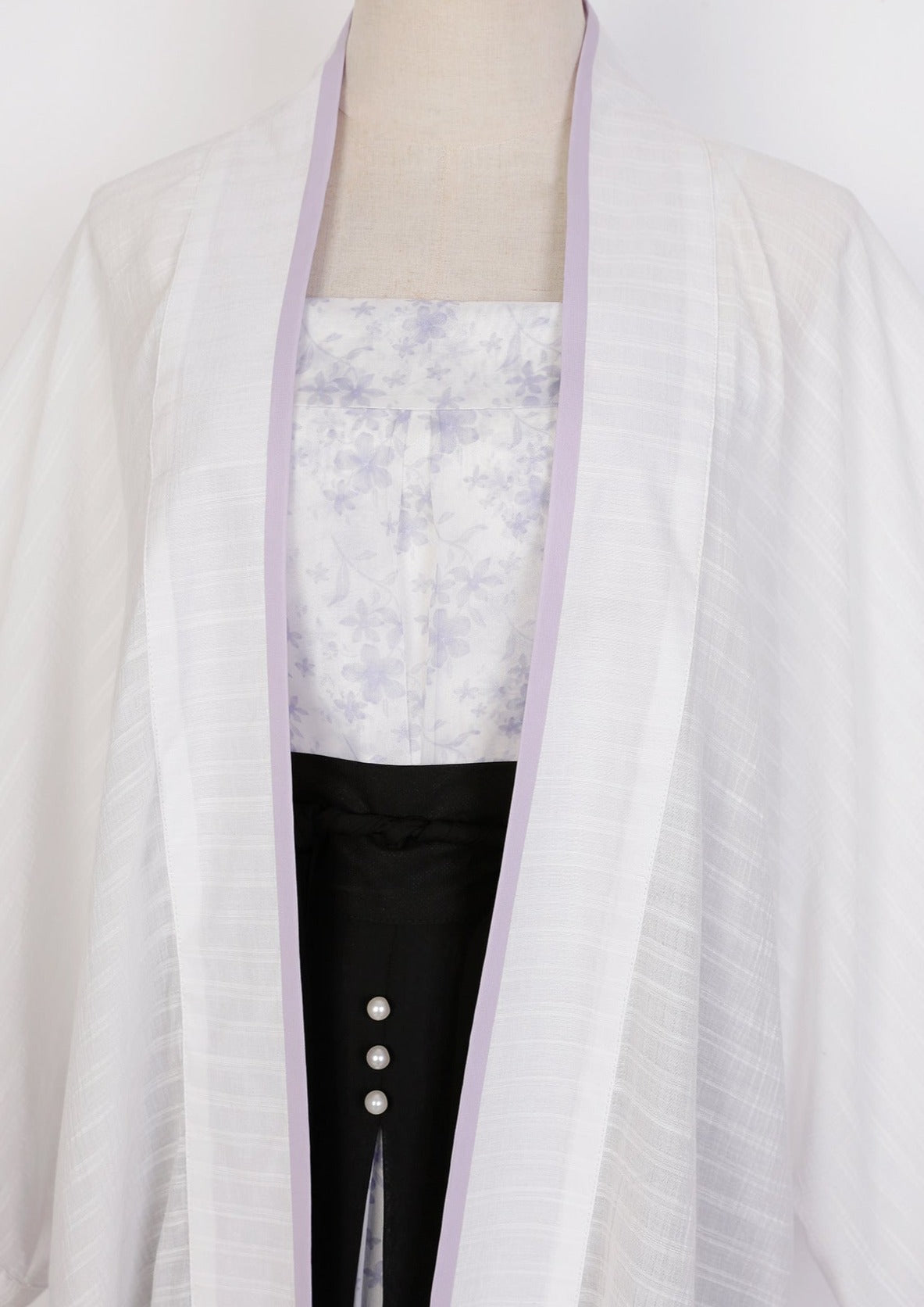 Flower Mirror | Modern Purple Hanfu (繁花镜)