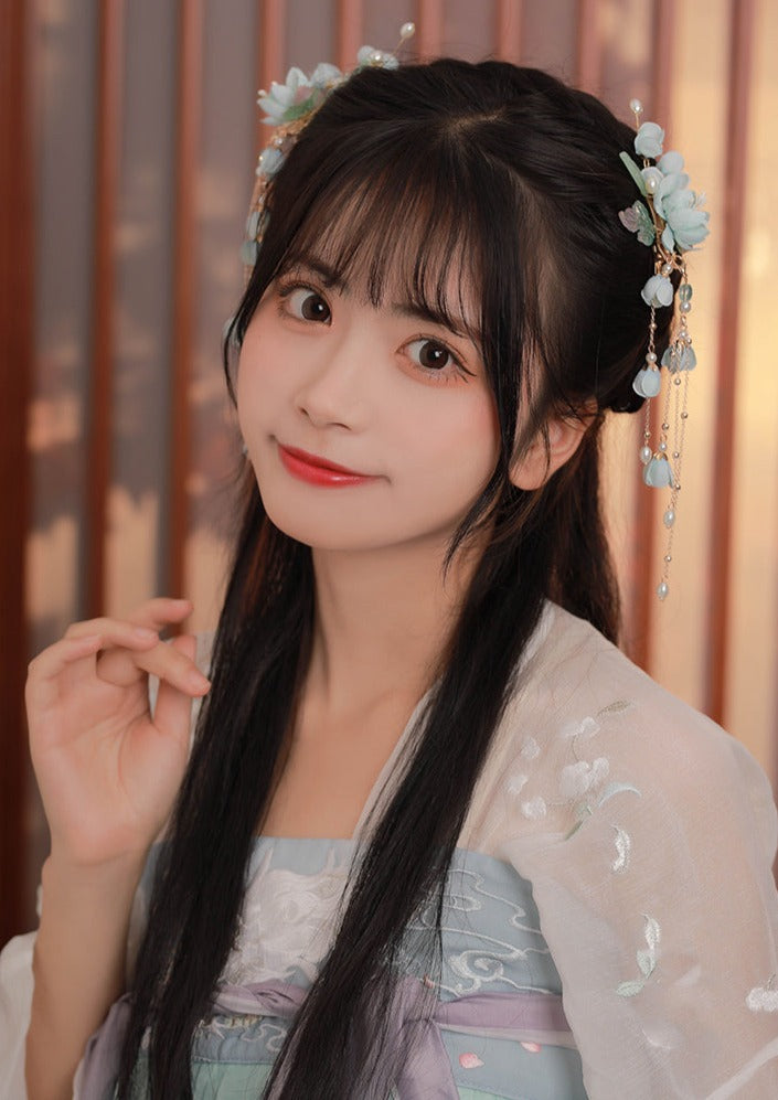 Flora | 11 Colors Flower Hairclips (绮罗)