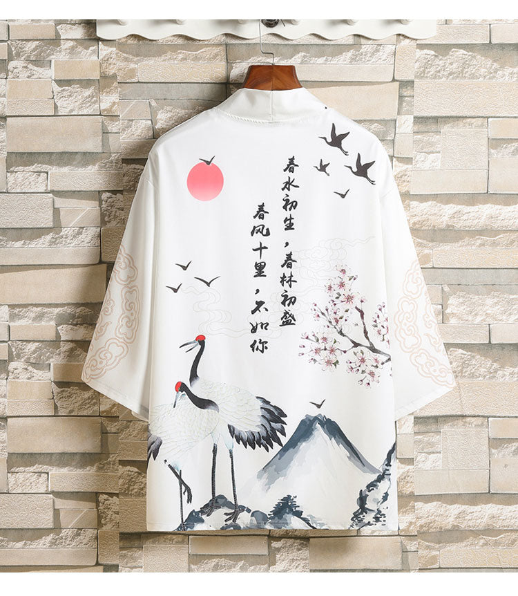 CengXiao | Uni-Sex Asian Robe / Kimono (曾笑)