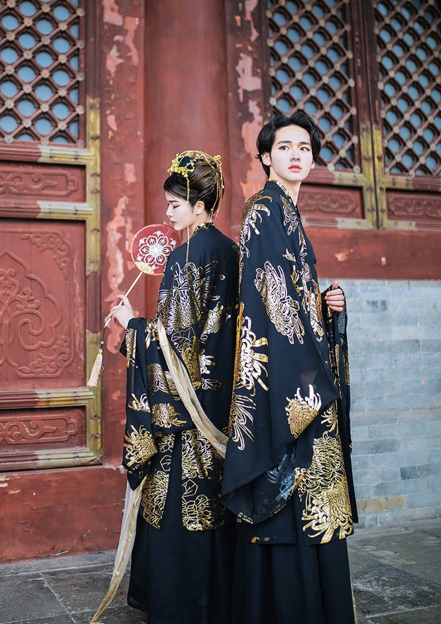Nightingale | Men Black Couple Hanfu (夜莺)