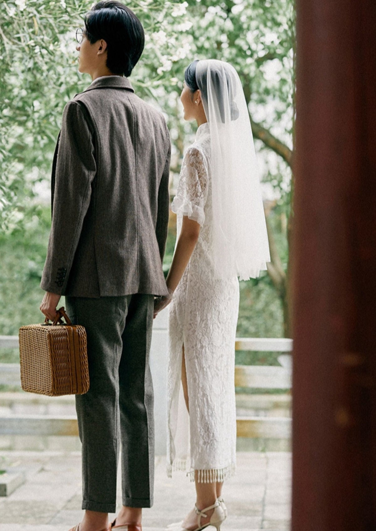 White Bridal Qipao Dress (WQP03)