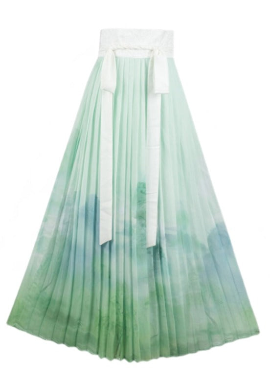 Water Wave | Modern Ma Mian Skirt (水波纹)