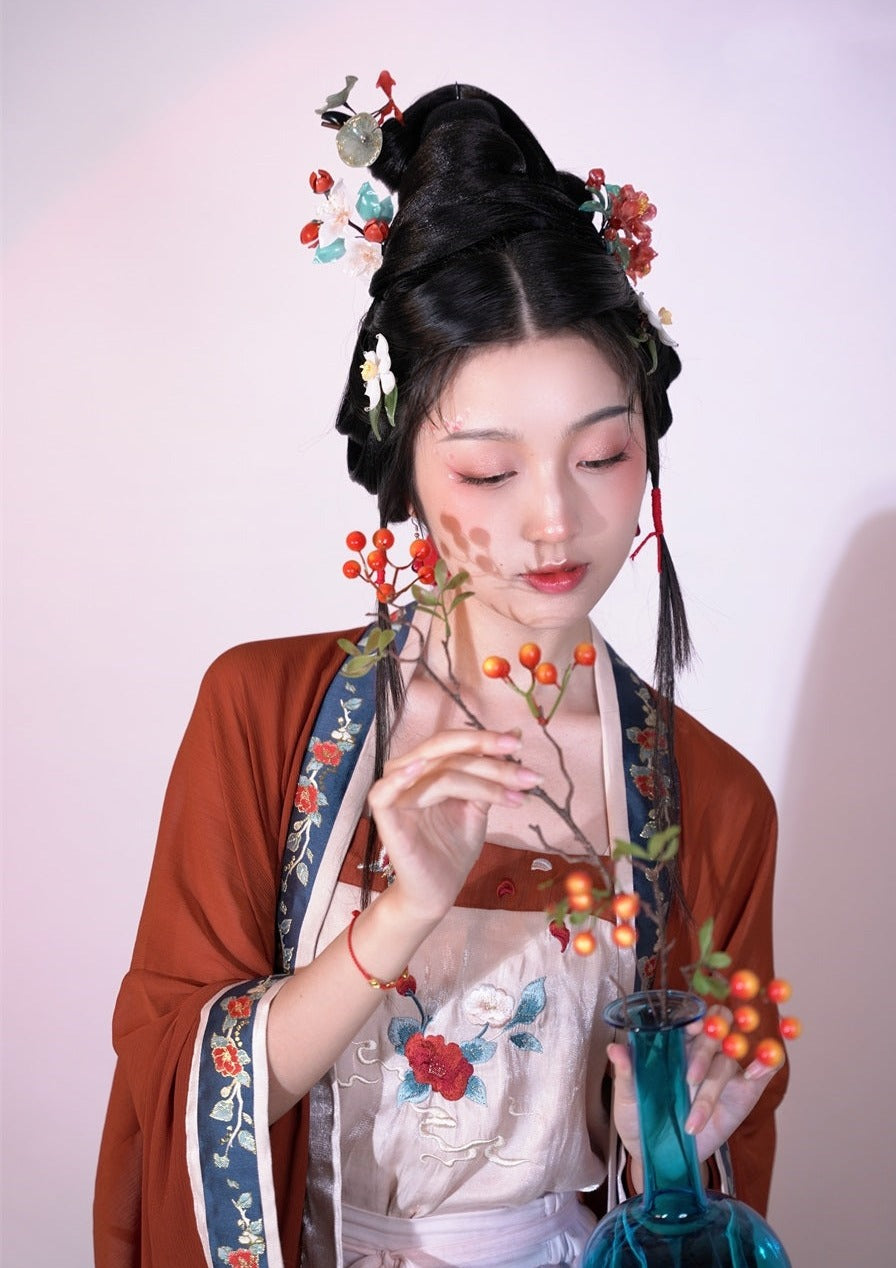 Red Koi | 1 Pc Hairpin (鱼莲说)