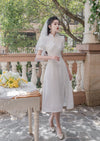White Bridal Qipao Dress (WQP02)
