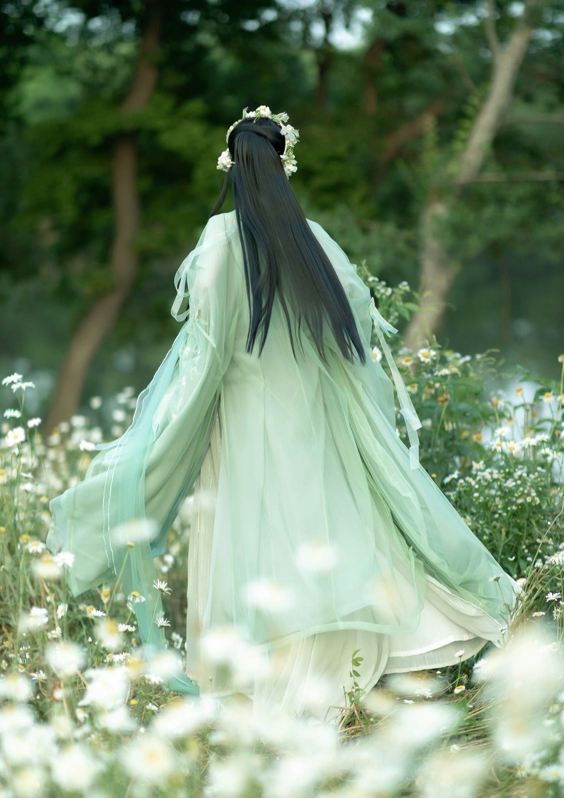 Sueño de mariposa | Vestido Hanfu rosa de verano (梦蝶)