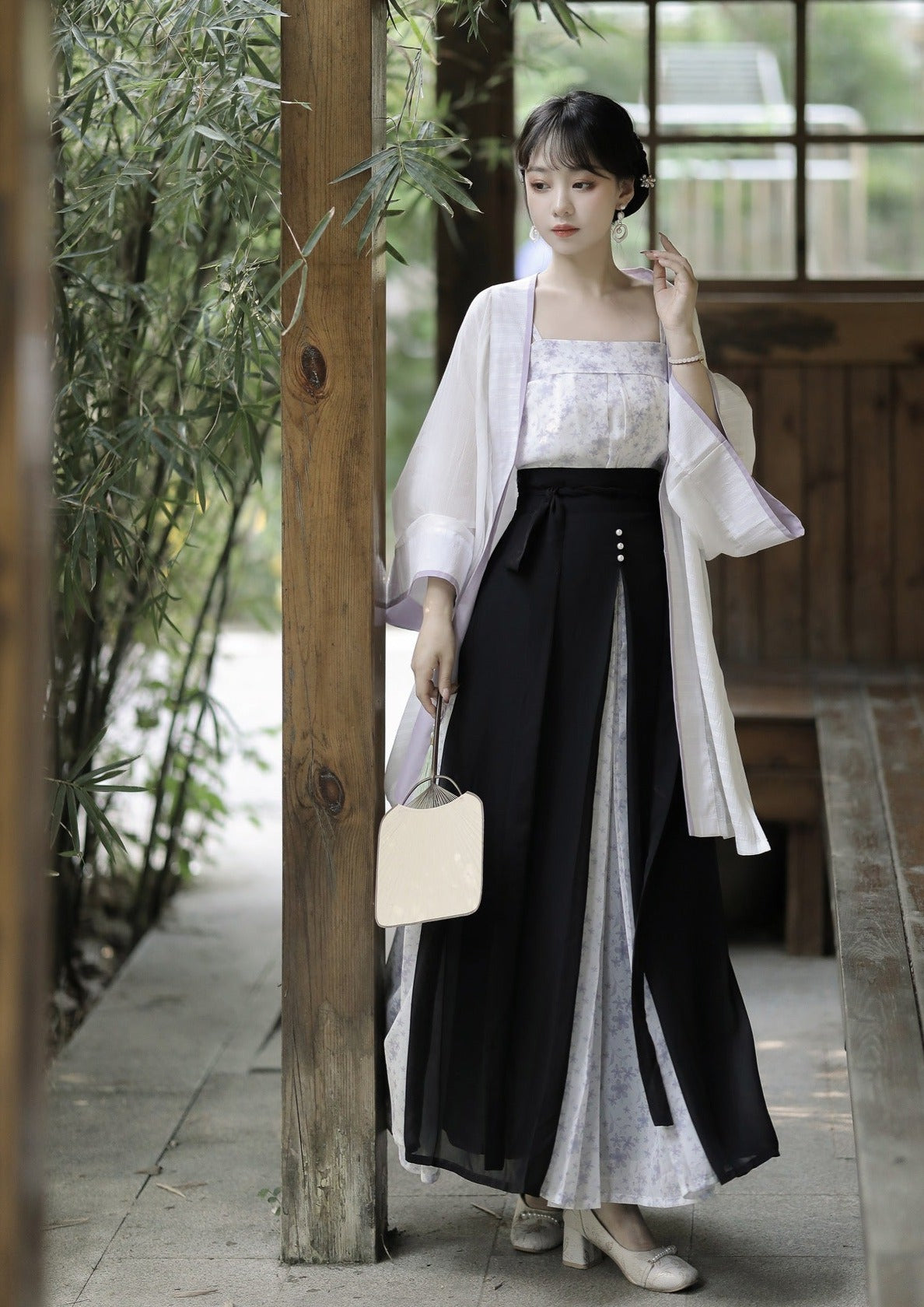 Flower Mirror | Modern Purple Hanfu (繁花镜)