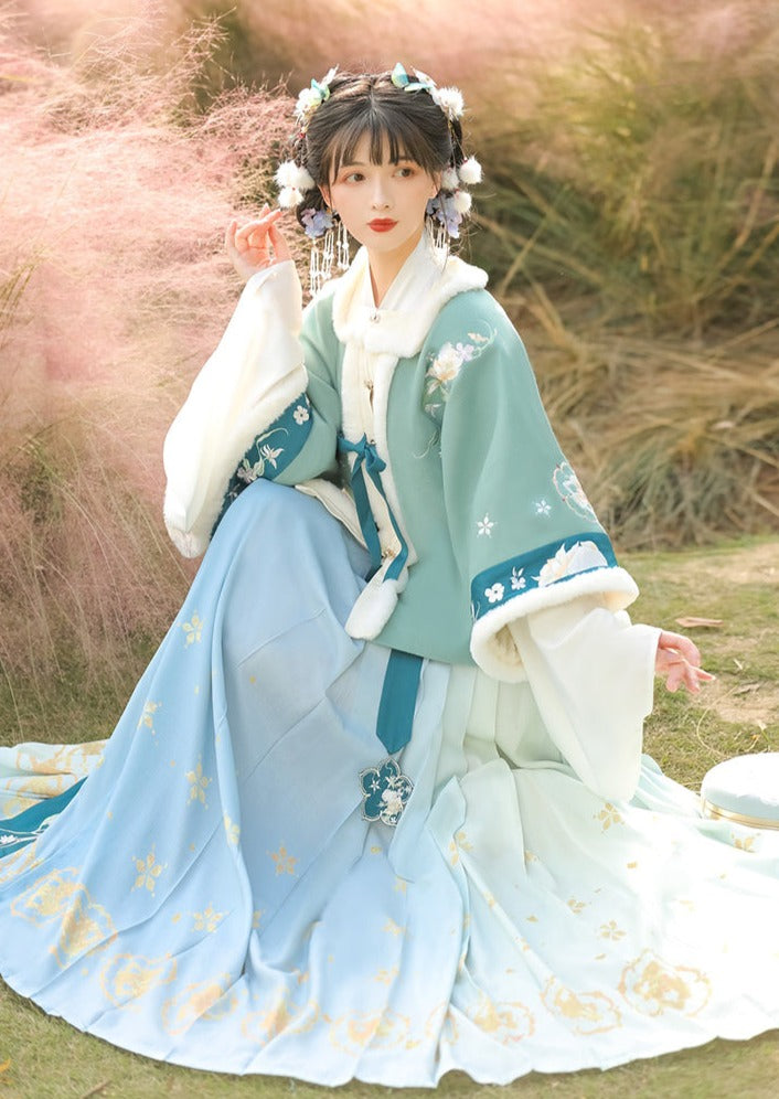 Chilly Year | Ming Winter Hanfu (广寒岁辞)