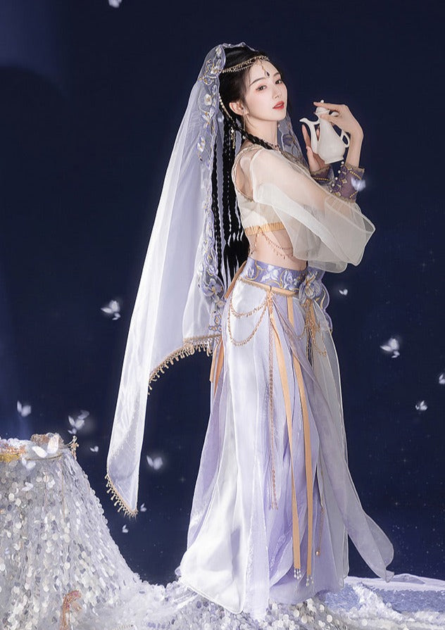 Mysterious Princess | West Regions Gown (兰鸢暮紫)