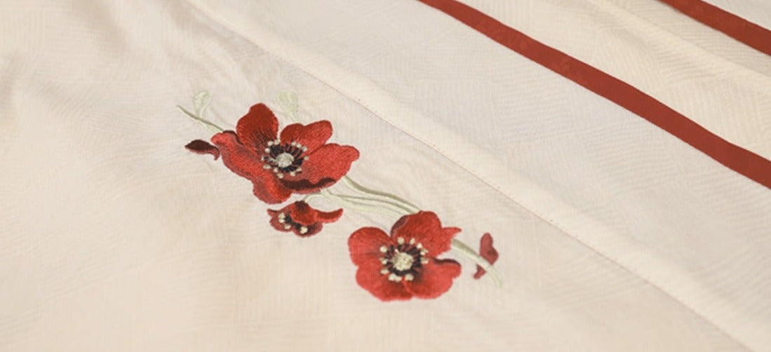 Poppy | Modern 3-Pieces Hanfu (花间酒)