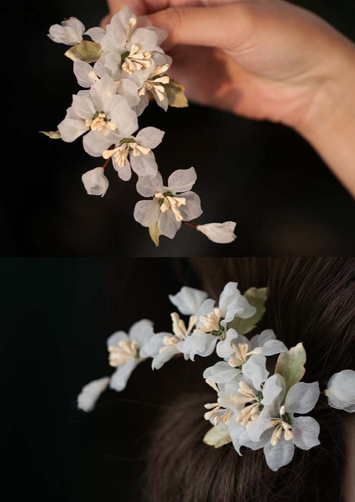 Gardenia | 8-Colors Yarn Flowers (栀子花)