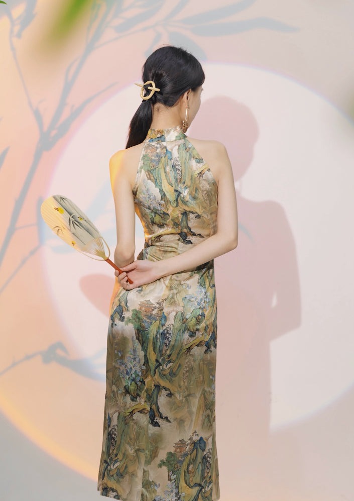 Irises | Qipao Dress (南山南)