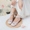 White Iris | Cream Summer Shoes(鸢尾）