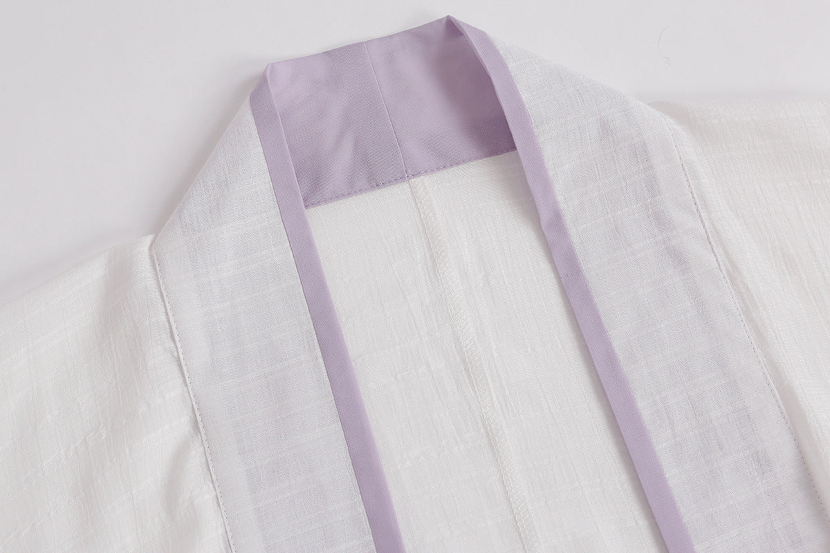 Flower Mirror | Modern Purple Hanfu (繁花镜)